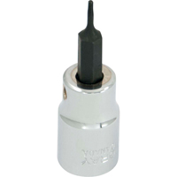 Bit Socket, Torx&reg;, T6 x 2-1/8" L, 3/8" Drive Advanced Consulting and Training Ltd.