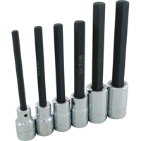 Hex Head Socket Set, Hex, 1/2" Drive, 6 Pcs Advanced Consulting and Training Ltd.