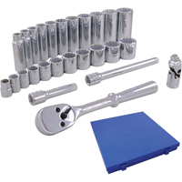 Metric Socket & Attachments Set, 26 Pcs, 3/8" Drive Size, Deep Advanced Consulting and Training Ltd.