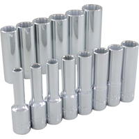 Socket Set, 14 Pcs, 3/8" Drive Size, Deep Advanced Consulting and Training Ltd.