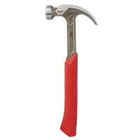 Curved Claw Smooth-Face Hammer, 20 oz., Solid Steel Handle, 14" L Advanced Consulting and Training Ltd.