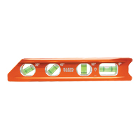 Torpedo Billet Level, 8" L, Aluminum, 4 Vials, Magnetic Advanced Consulting and Training Ltd.