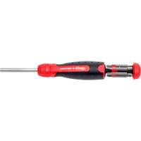 Ratcheting Tamperproof Screwdriver, 8-1/2" L, Cushion Grip Handle Advanced Consulting and Training Ltd.