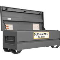 Boîte de rangement pour le chantier, 60" x 24" x 22-3/4", Acier, Gris Advanced Consulting and Training Ltd.