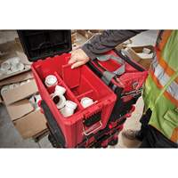 Packout Compact Tool Box, 10" x 16-1/5" x 13", Black/Red Advanced Consulting and Training Ltd.