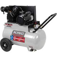 Compresseur &agrave; air, &eacute;lectrique, 20 gal. (24 gal. US), 150 PSI, 120/1/240/1 V Advanced Consulting and Training Ltd.