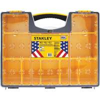 Organisateur profond pour professionnel, 17-1/2" la x 4-1/2" p x 14" h, Noir/Jaune Advanced Consulting and Training Ltd.