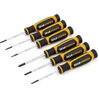 Mini Phillips&reg;/Slotted Dual Material Screwdriver Set, 6 Pcs. Advanced Consulting and Training Ltd.