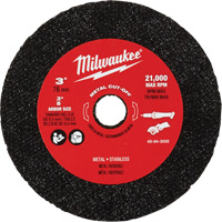 Meule de tronçonnage des m&eacute;taux, 3" x 0,04", Arbre 3/8" Advanced Consulting and Training Ltd.