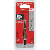 Foret &eacute;tag&eacute;, 1/8"/#1 - #1/1/2", Incr&eacute;ments de 1/32", Acier rapide au cobalt Advanced Consulting and Training Ltd.