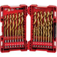 Jeu de forets Shockwave Red Helix, 29 morceaux, Titane Advanced Consulting and Training Ltd.
