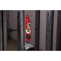 Die Cast Torpedo Level with 360 Degree Locking Vial, 10" L, Aluminum, 3 Vials, Magnetic Advanced Consulting and Training Ltd.