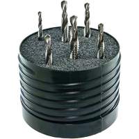 Jeu de tarauds & forets combin&eacute;s DRILLCO, 6 morceaux, Acier rapide Advanced Consulting and Training Ltd.