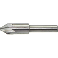 DRILLCO Chatterless Countersink, 3/16", High Speed Steel, 60° Angle, 6 Flutes Advanced Consulting and Training Ltd.