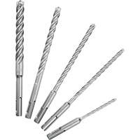 Trousse de forets &agrave; 4 cannelures pour perceuse &agrave; percussion MX4, 5 morceaux, Carbure Advanced Consulting and Training Ltd.