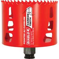 Wood & Metal Hole Saw, 3-1/2", 2-3/8" Depth of Cut, Carbide Advanced Consulting and Training Ltd.