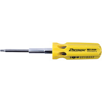 Hex-Calibre SAE Multi-Bit Screwdriver, Plastic Handle Advanced Consulting and Training Ltd.
