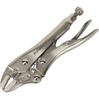 Locking Pliers with Wire Cutter, 5" Length, Curved Jaw Advanced Consulting and Training Ltd.