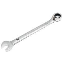 90-Tooth Reversible Ratcheting Wrench, 12 Point, 1/2", Chrome/Polished Finish Advanced Consulting and Training Ltd.