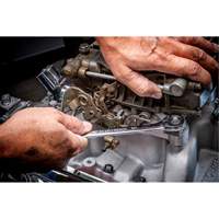 90-Tooth Reversible Ratcheting Wrench, 12 Point, 1/2", Chrome/Polished Finish Advanced Consulting and Training Ltd.