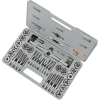 TD40A Premium SAE Alloy Tap & Die Set, 40 Pieces Advanced Consulting and Training Ltd.
