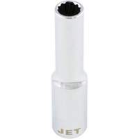 Douille chrom&eacute;e, 8 mm, Prise 1/4", 12 pans, Profond Advanced Consulting and Training Ltd.