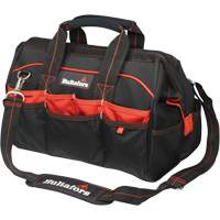 Sacs &agrave; outils pour ouvrier 16", Polyester balistique, Noir/Rouge Advanced Consulting and Training Ltd.