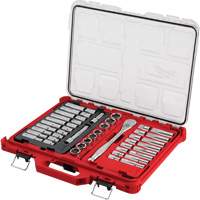 Jeu de cliquets et rochets avec organisateur &agrave; profil bas PACKOUT, 47 Mcx, Prise de 1/2", Profond Advanced Consulting and Training Ltd.