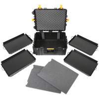 Heavy-Duty Portable Rolling Tool Case, 18-3/5" W x 24-3/5" D x 11-1/2" H, Black Advanced Consulting and Training Ltd.