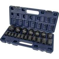 Jeu de douilles SAE, 19 Mcx, Chocs, Prise de 1/2" Advanced Consulting and Training Ltd.