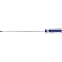 Blue Transparent Striped Slotted Screwdriver, 1/8" Tip, Round, Plastic Handle Advanced Consulting and Training Ltd.