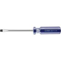 Tournevis &agrave; fente bleu transparent avec bandes, Tige de 1/4", Ronde, Prise en Plastique Advanced Consulting and Training Ltd.