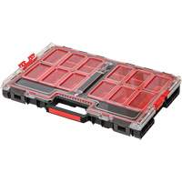 Grand organisateur avec bacs Arx, 21" x 15" x 3", Noir Advanced Consulting and Training Ltd.