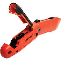 Auto-Retracting Safety Knife, 1", Steel, Aluminum Handle Advanced Consulting and Training Ltd.