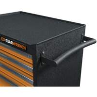 GSX Series Rolling Tool Cabinet, 6 Drawers, 36" W x 18-1/5" D x 37-2/5" H, Black/Orange Advanced Consulting and Training Ltd.