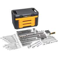 Jeu d'outils pour m&eacute;canicien &agrave; 6 pans dans boîte de rangement &agrave; trois tiroirs Advanced Consulting and Training Ltd.