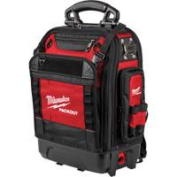 PackOut Structured Backpack, 9-1/2" L x 18" W, Black/Red, Polyester Advanced Consulting and Training Ltd.
