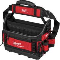 PackOut Structured Tote, Polyester, 39 Pockets, Black/Red Advanced Consulting and Training Ltd.