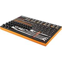 Jeu d'outils pour m&eacute;canicien Bolt Biter dans un plateau de rangement en mousse 97 mcx Advanced Consulting and Training Ltd.