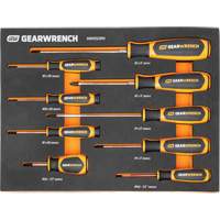 Phillips&reg; Dual Material Screwdriver Set in Foam Storage Tray, 9 Pcs. Advanced Consulting and Training Ltd.