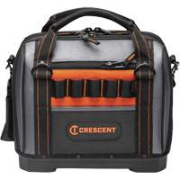 14" Tradesman Closed Top Tool Bag, Polyester, 32 Pockets, Black/Grey Advanced Consulting and Training Ltd.
