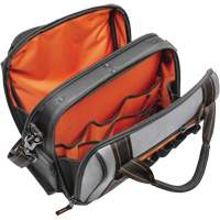 14" Tradesman Closed Top Tool Bag, Polyester, 32 Pockets, Black/Grey Advanced Consulting and Training Ltd.
