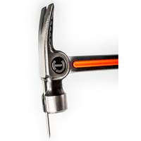 Milled-Face Framing Hammer, 28 oz., Solid Steel Handle, 16" L Advanced Consulting and Training Ltd.