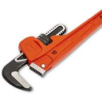 SLIM JAW Pipe Wrench, 1-9/10" Jaw Capacity, 10" Long, Powder Coated Finish, Non-Ergonomic Handle Advanced Consulting and Training Ltd.