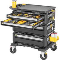 TOUGHSYSTEM&reg; 2.0 DXL 5-in-1 Modular Workstation, 34" x 25-4/5" x 39", Black/Yellow Advanced Consulting and Training Ltd.