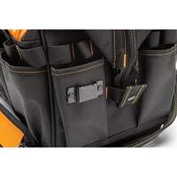 Professional 20" Tool Bag, Nylon, 33 Pockets, Black/Orange Advanced Consulting and Training Ltd.