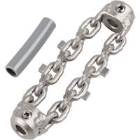 Chaîne de nettoyage de tuyaux de 2" pour c&acirc;ble de serpent &agrave; chaîne de 1/4" Advanced Consulting and Training Ltd.