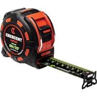 Shockforce NITE EYE Magnetic Tape Measure, 1-1/4" x 25', SAE/Metric Graduations Advanced Consulting and Training Ltd.