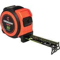  CONTROLTOUCH NITE EYE Tape Measure, 1-3/16" x 25', SAE Graduations Advanced Consulting and Training Ltd.