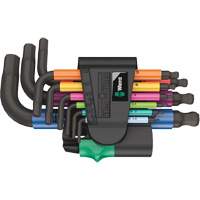 950/9 Hex-Plus Multicolour 2 L-Key Set, 9 Pcs., Metric Advanced Consulting and Training Ltd.
